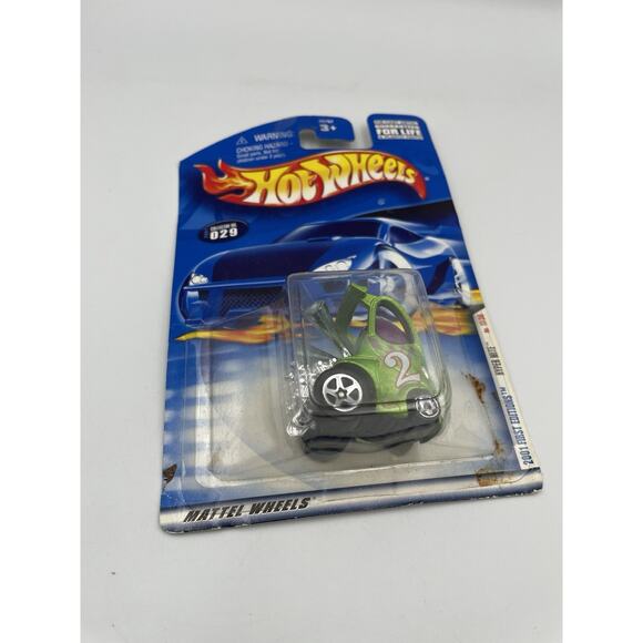 Hot Wheels 2001 First Editions Hyper Mite #17/36 #029 Green 1/64 - Picture 4 of 8